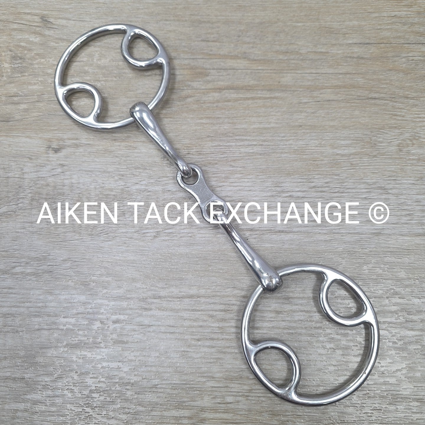 Korsteel French Link Beval Loop Gag Bit 5.5"