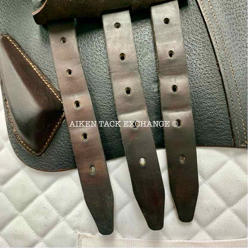 2023 Arion Atlas Close Contact Jump Saddle, 18" Seat, 2A Flap, Medium Tree, Foam Panels, Full Buffalo Leather, Comes with Matching Stirrup Leathers