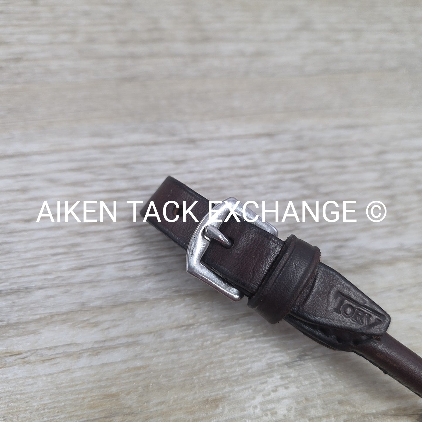 Tory Leather Rolled Saddle Grab Strap