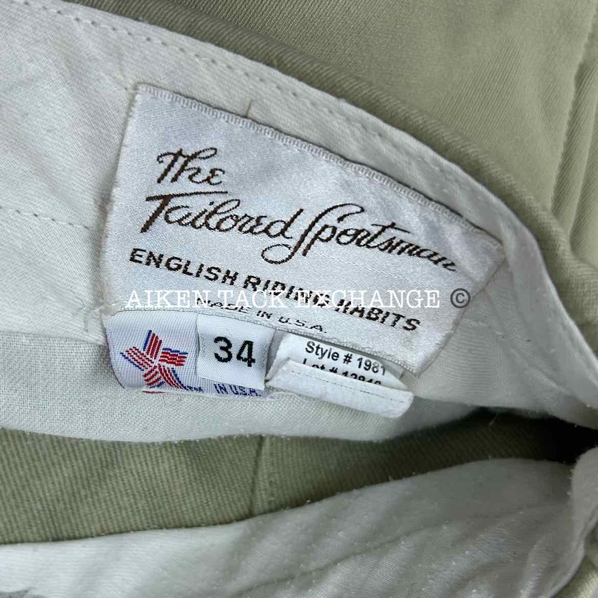 Tailored Sportsman The Supreme Hunter Knee Patch Breeches, Size 36