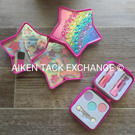 Claire's Beauty Set - 2 Makeup Palettes (1 Large, 1 Small)