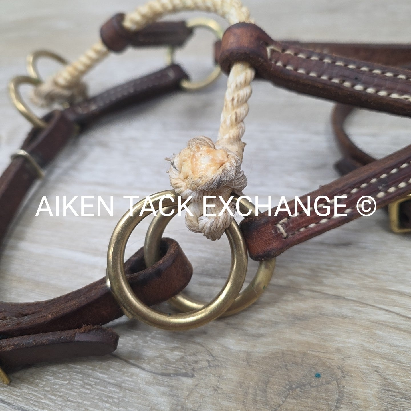 Warren Davis Bitless Bridle with Matching Split Reins