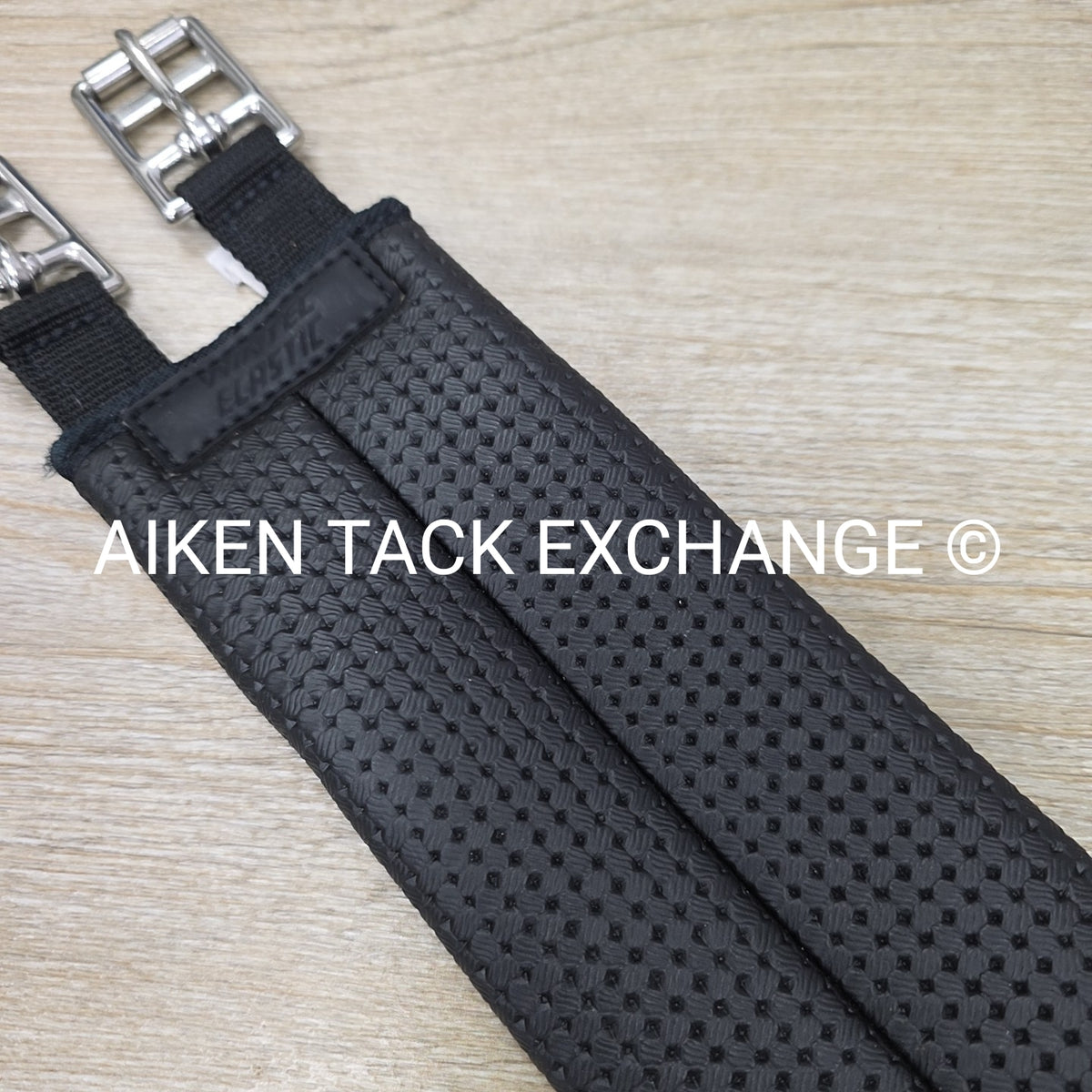 Wintec Elastic Girth, Black, 50"