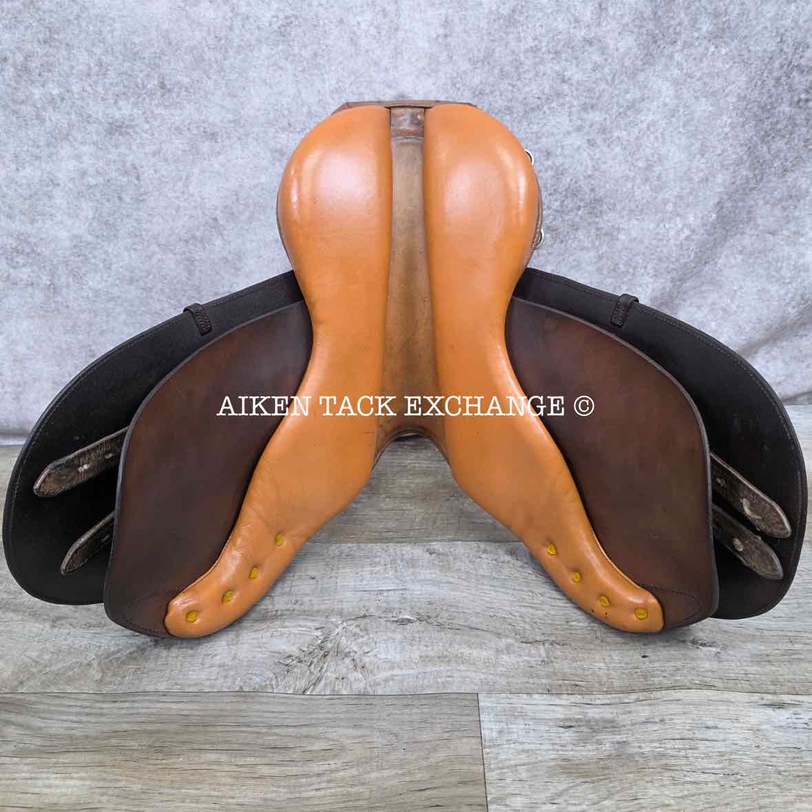 **SOLD** Crosby Miller's Prix Des Nations Pony Saddle, 14" Seat, Medium Tree, Foam Panels