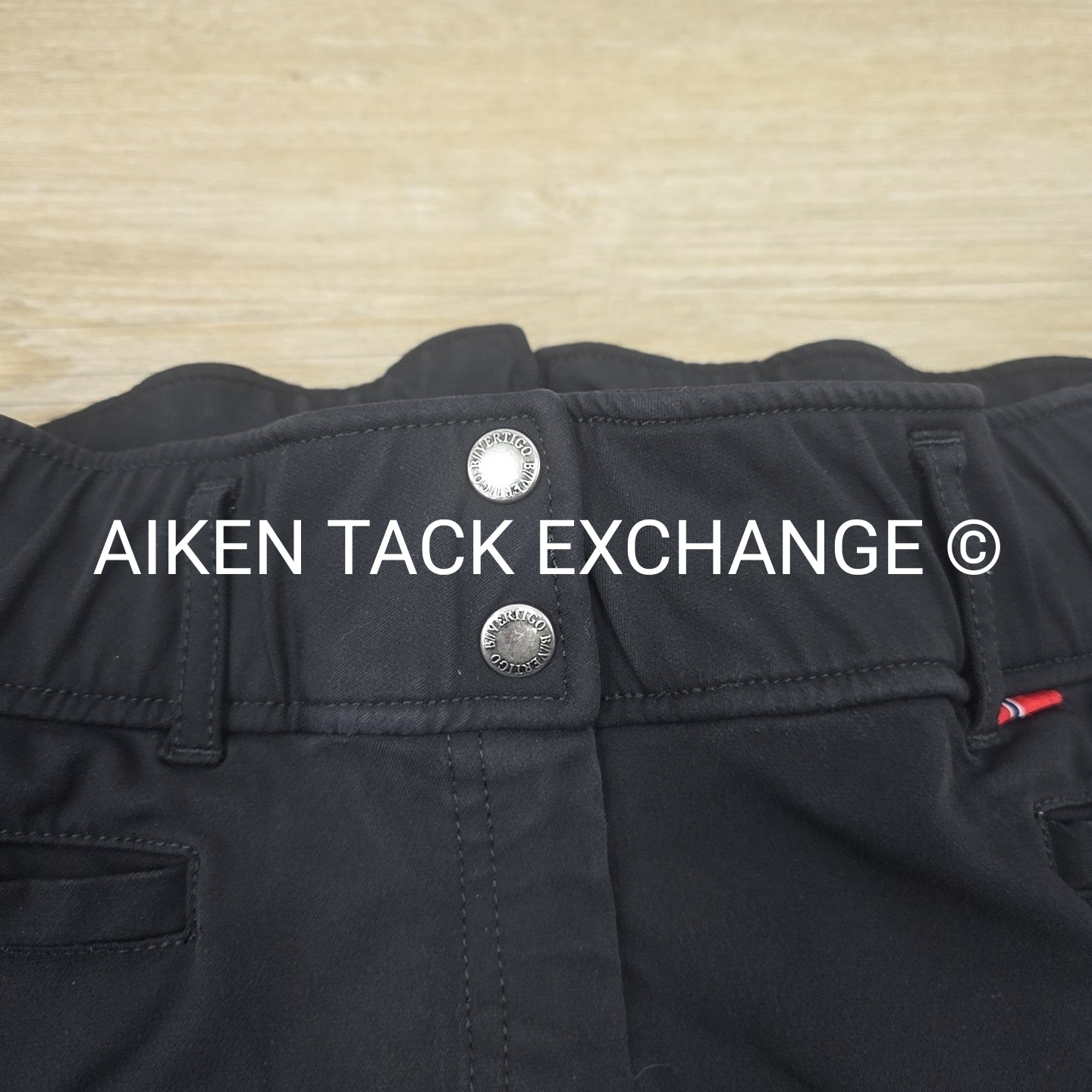 B. Vertigo Full Seat Silicone Grip Breeches, Size 34