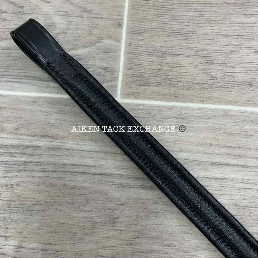 Plain Raised Padded Browband, Size 15.5"