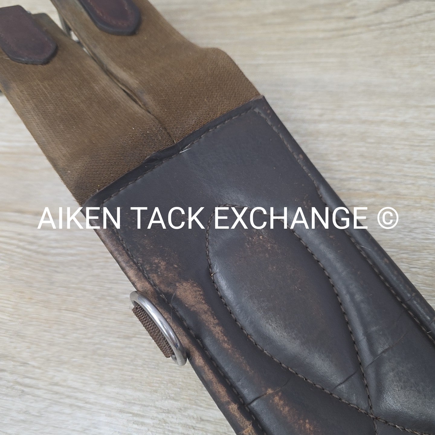 Total Saddle Fit Anatomic Shoulder Relief Girth, Brown, 54"