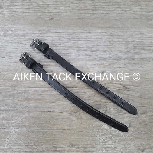 Horseware Micklem Replacement Bit Straps, Black, Size Full