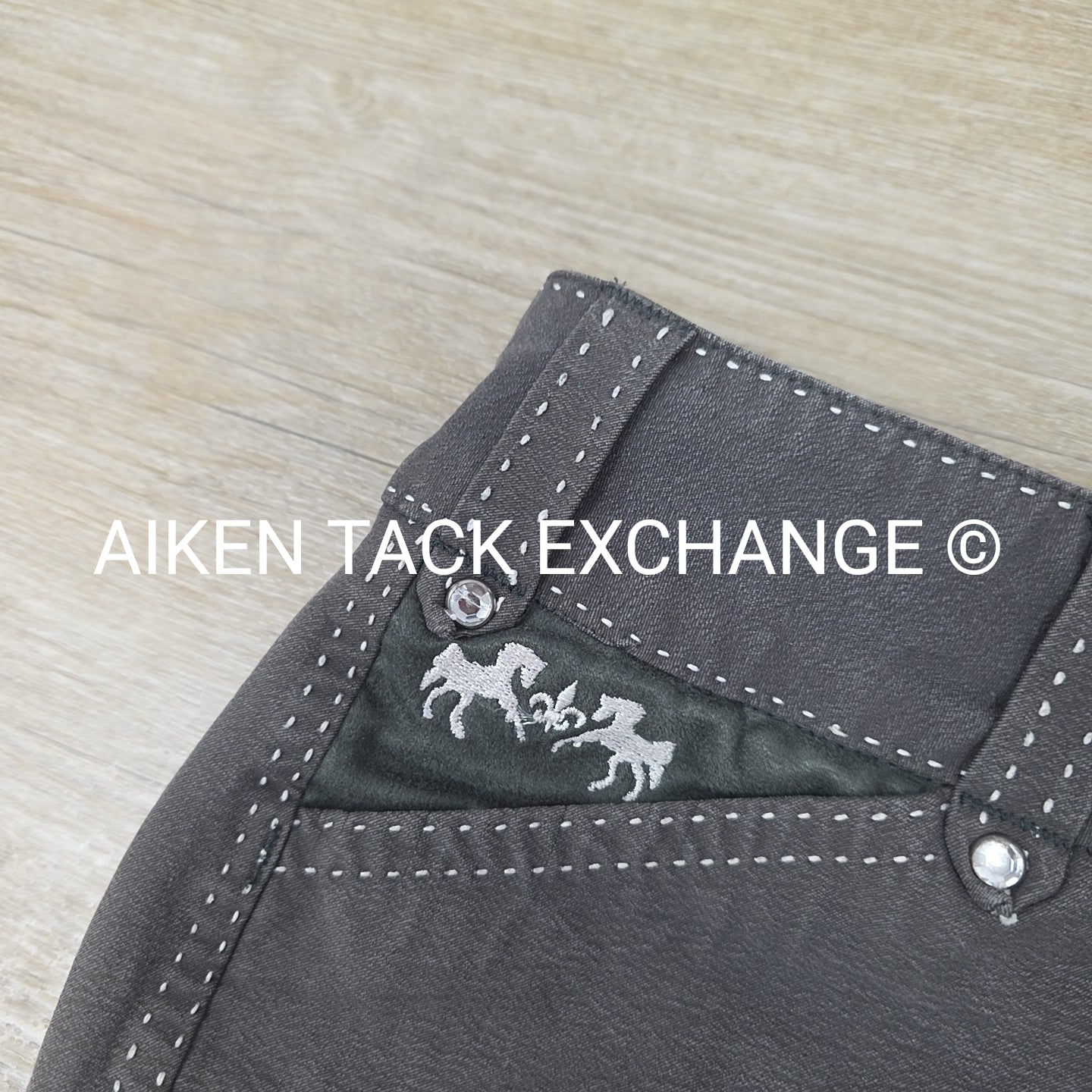 BARGAIN BUNDLE: 2 Pair Equine Couture Blakley Knee Patch Breeches, Size 30