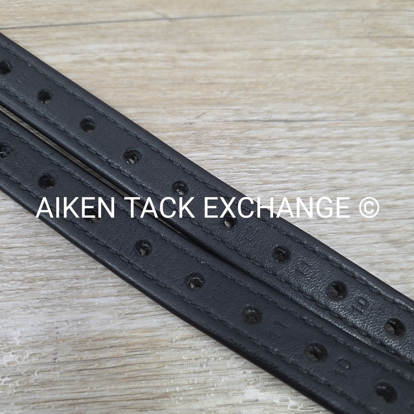 HFP Nylon Lined Stirrup Leathers, Black, 54"