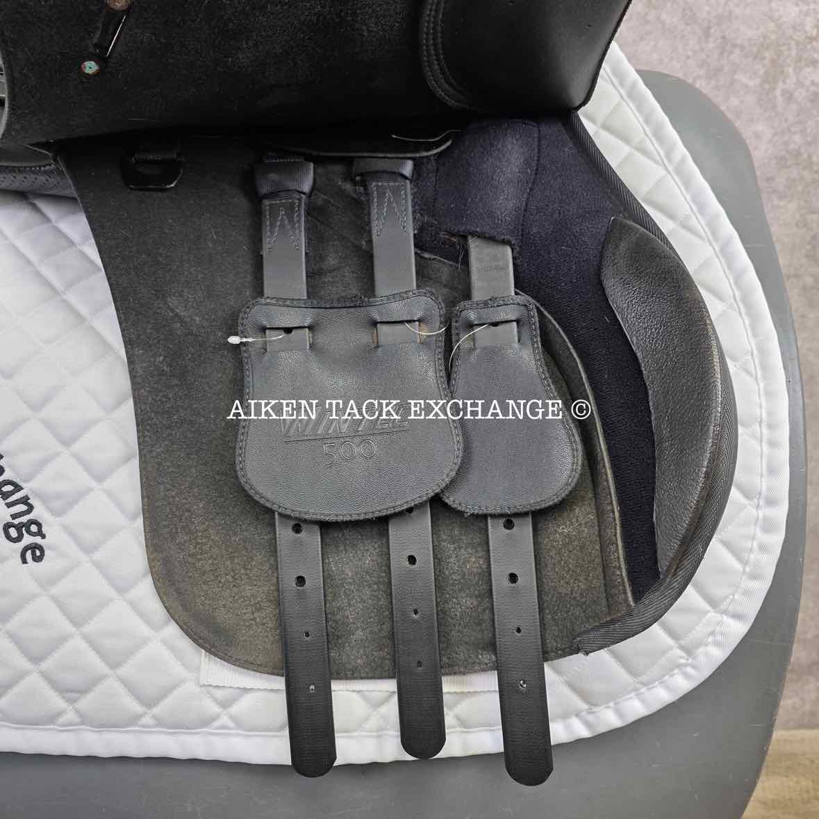2010 Wintec 500 All Purpose Saddle, 18" Seat, Adjustable Tree - Changeable Gullet, Wool Flocked Panels