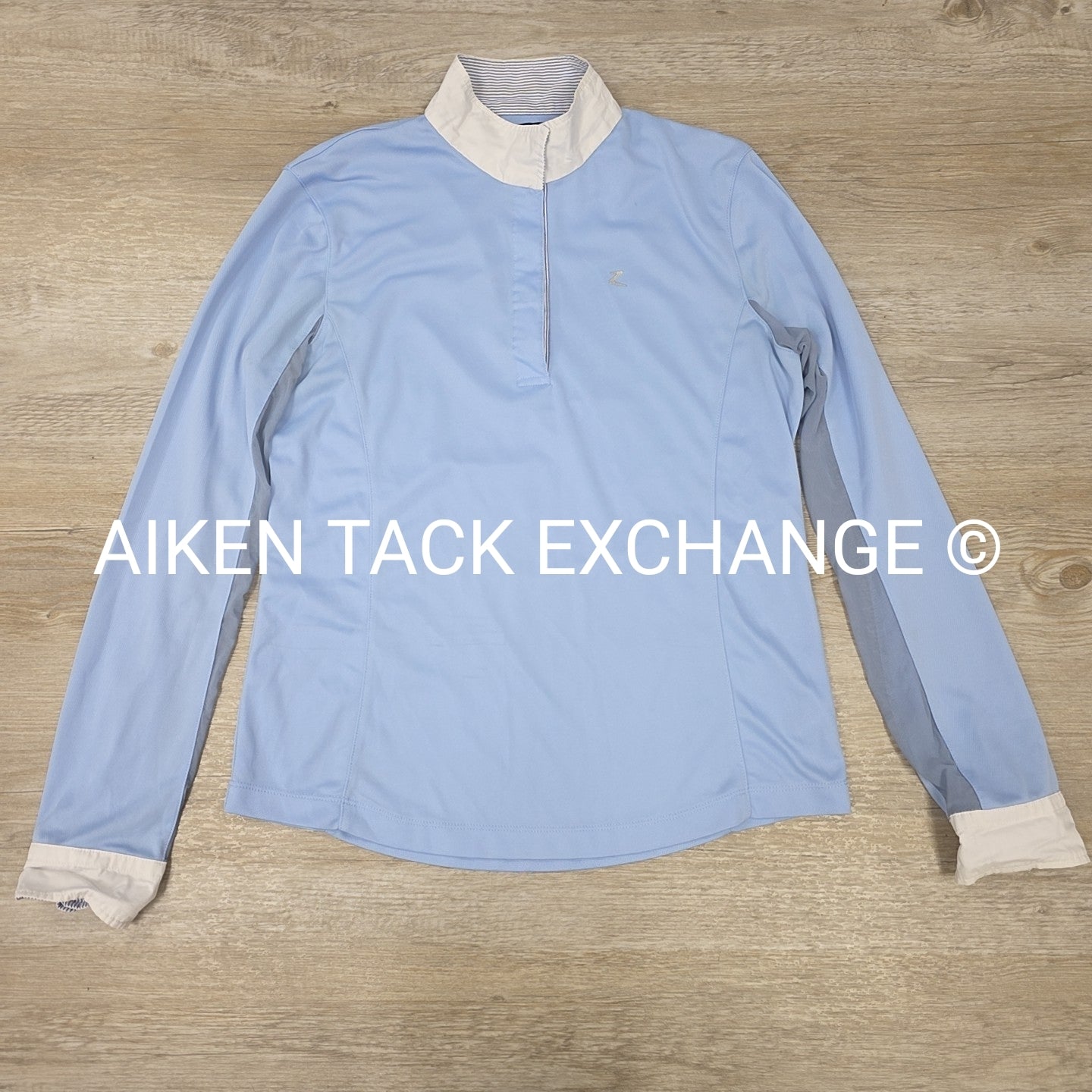 Horze Long Sleeve Sun Shirt Show Shirt, Size 10