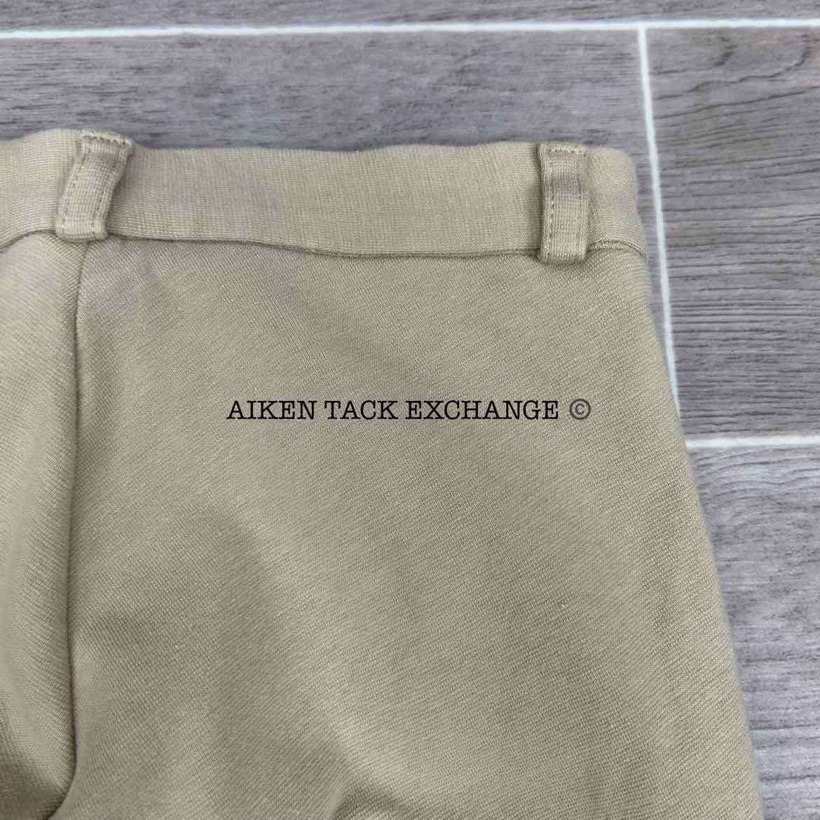 TuffRider Light Cotton Low Rise Knee Patch Breeches, Size 24