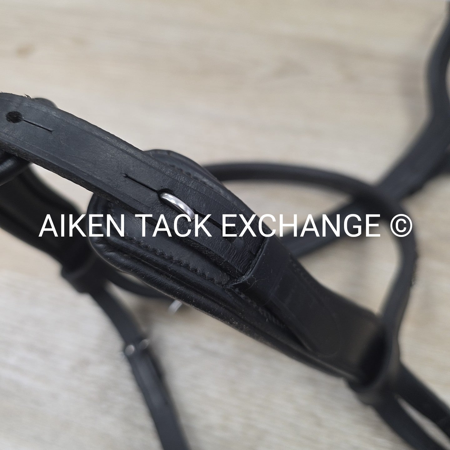 Schockemohle Ergonomic Bridle, No Reins, Black, Size Full