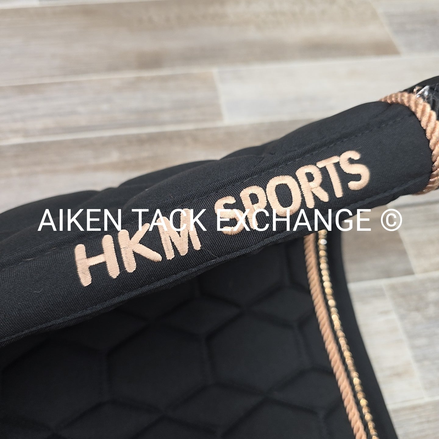 HKM Rose Gold Glamour Dressage Saddle Pad