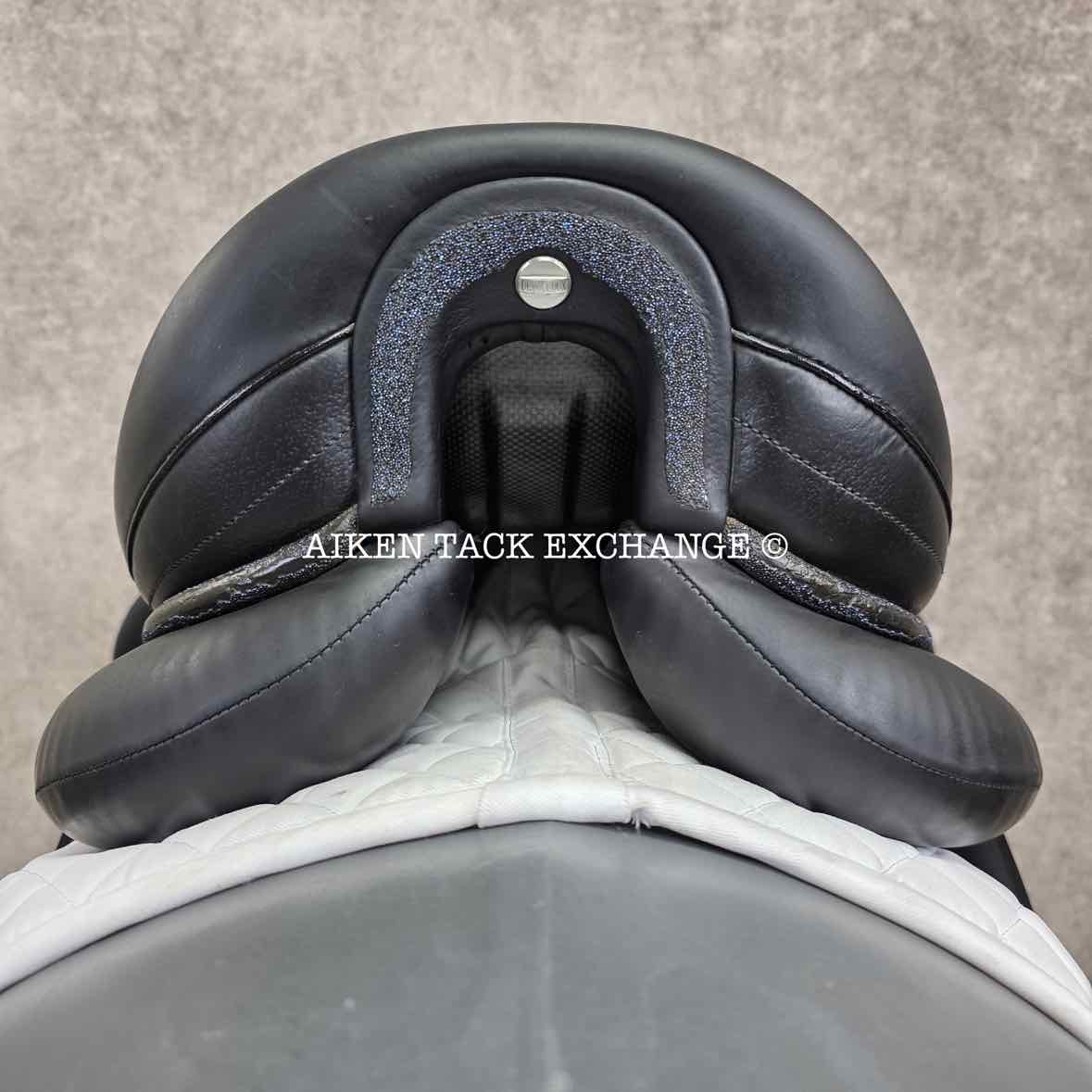 2018 Devoucoux Makila Harmonie Monoflap Dressage Saddle, 17.5" Seat - 002, 1A Flap - Short, Dynamick Tree - Medium, D3D Panels, Full Buffalo Leather