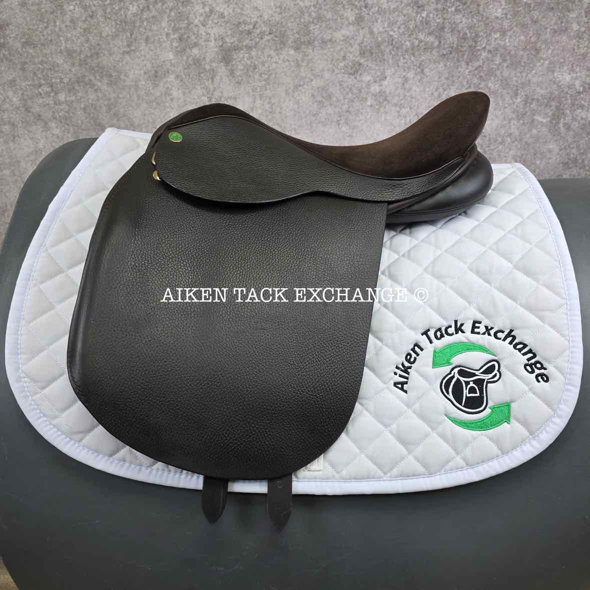 Native Pony Saddle Company Show Saddle, 15" Seat, Medium Wide Tree, Wool Flocked Panels