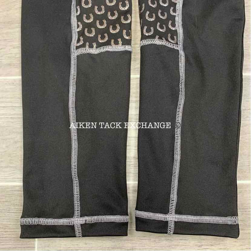 KL Select USG "Tina" Silicone Grip Full Seat Tights, Size 14