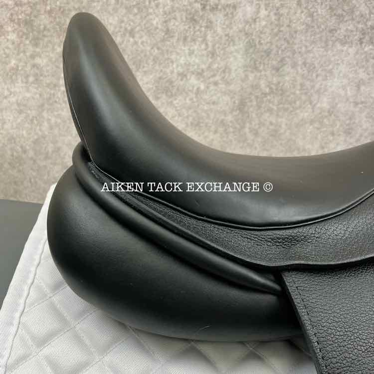 Saddle Guy by Mike Scott Monoflap Dressage Saddle, 18.5" Seat, Medium Wide Tree, Wool Flocked Panels