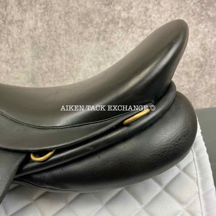 2003 Frank Baines Balance Zenith GPJ Saddle, 18" Seat, Extra Wide Hoop Tree, Wool Flocked Panels
