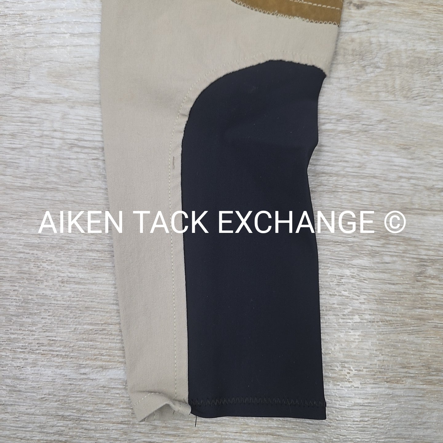 Tailored Sportsman Trophy Hunter Knee Patch Sock Bottom Breeches, Size 28