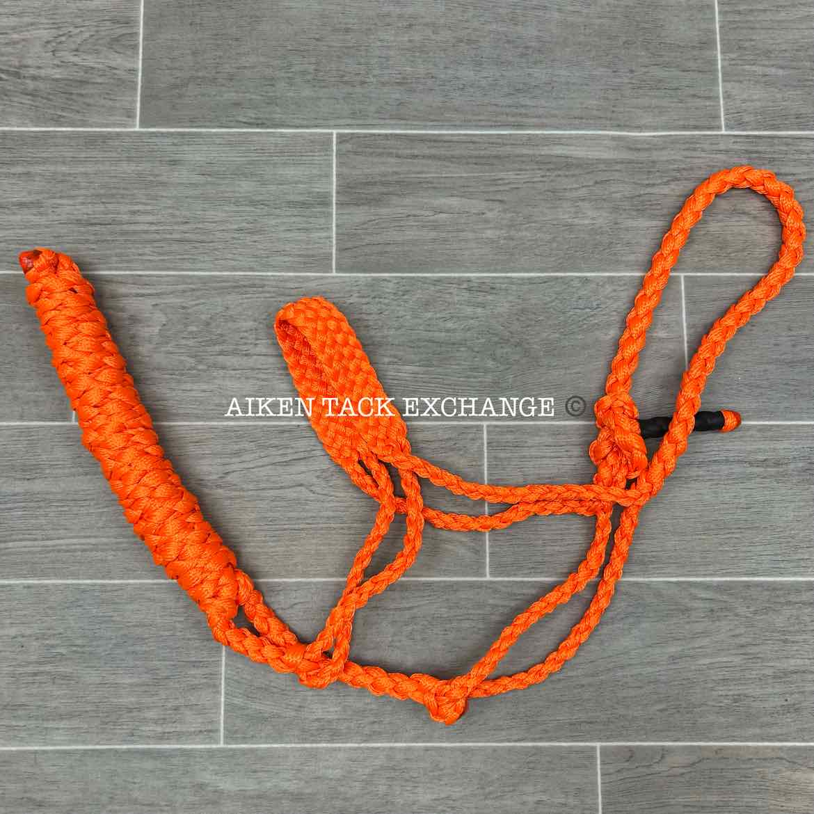 Braided Rope Halter with Lead