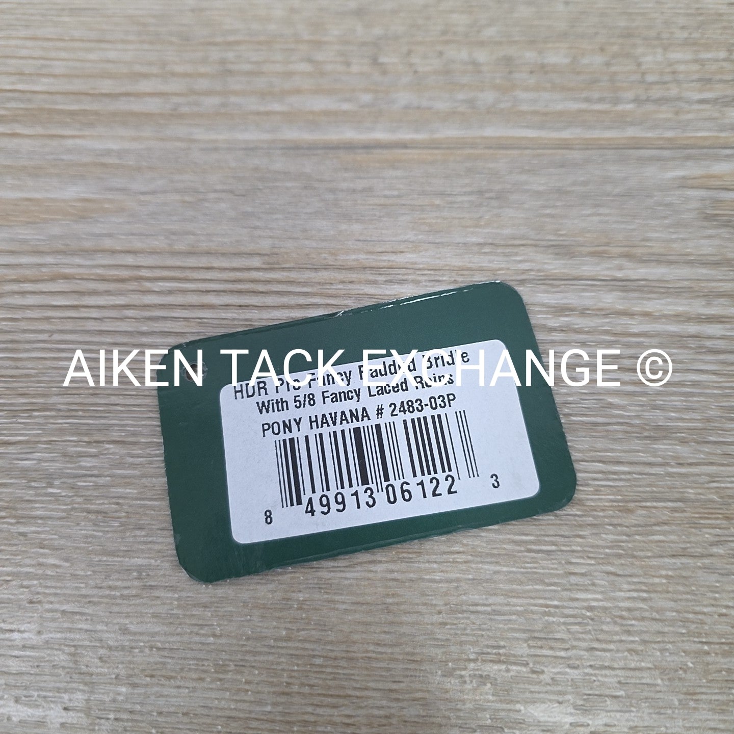 HDR Pro Fancy Stitch Comfort Crown Padded Bridle with Matching Reins, Size Pony