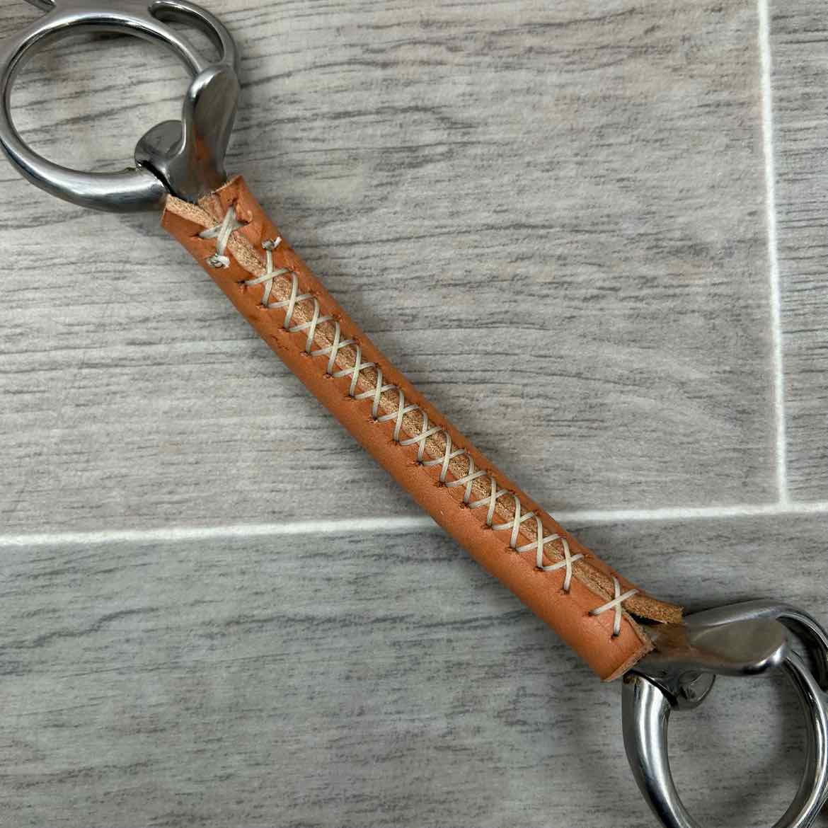 Leather Covered Mullen Mouth Braden Direct Bit 5"