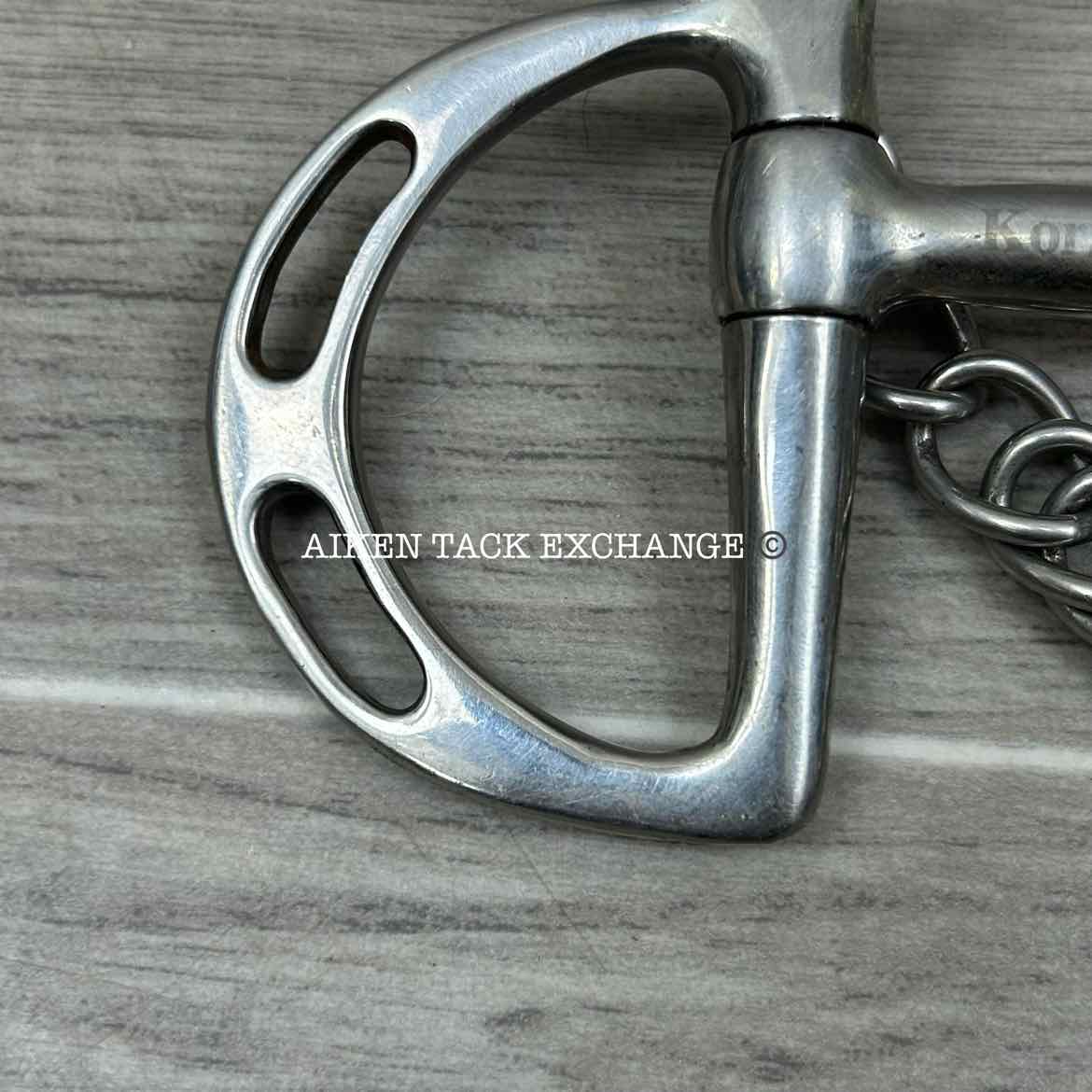 Korsteel Single Joint Uxeter Kimberwick Bit 5.25"
