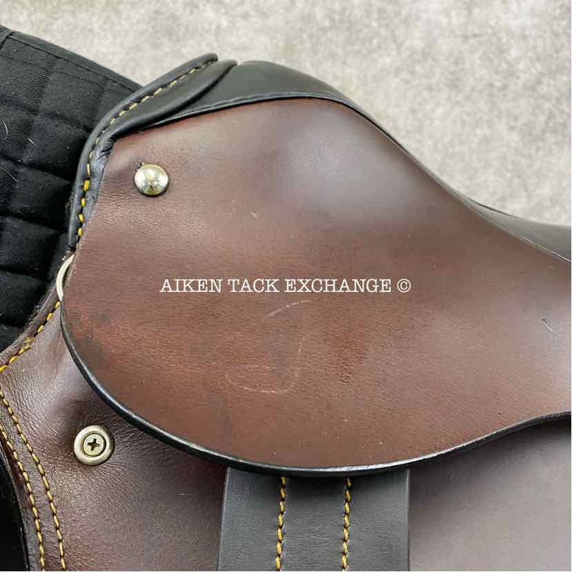 Australian Stock Saddle Co. Endurance Trail Saddle, 18" Seat, Medium Tree