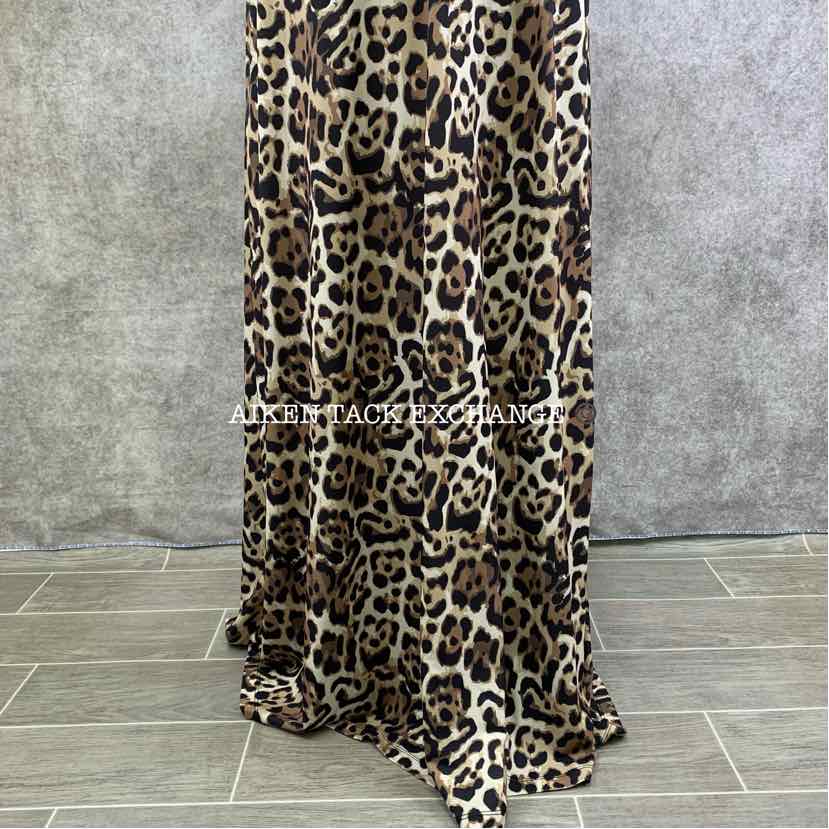 Venus Multi Surplice Cheetah Print Maxi Dress, Women's XSmall