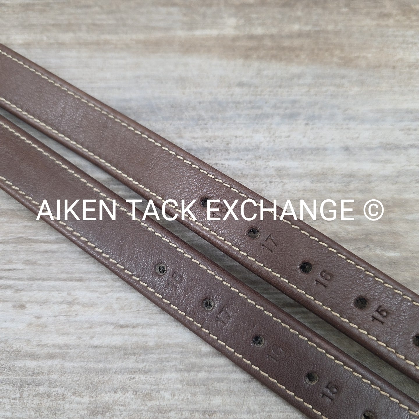 Arion Stirrup Leathers, Brown, Size 54"