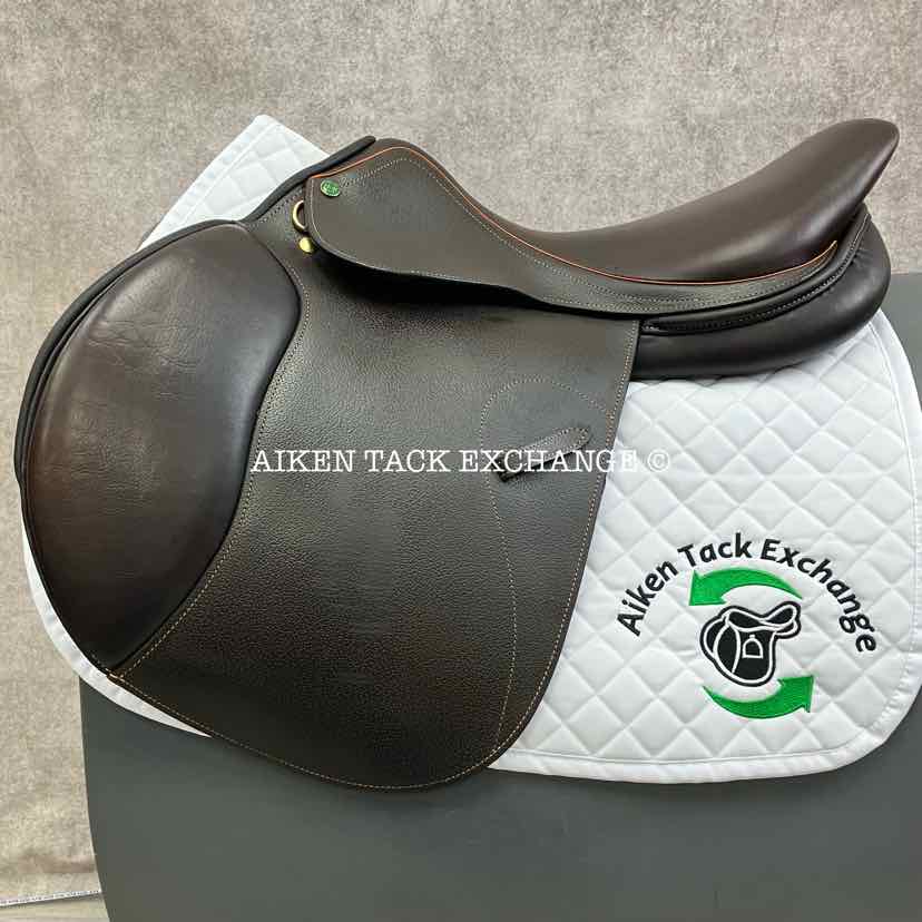 HDR Memor-X Close Contact Jump Saddle, 18.5" Seat, 3.5 Fit - Wide Tree, Foam Panels
