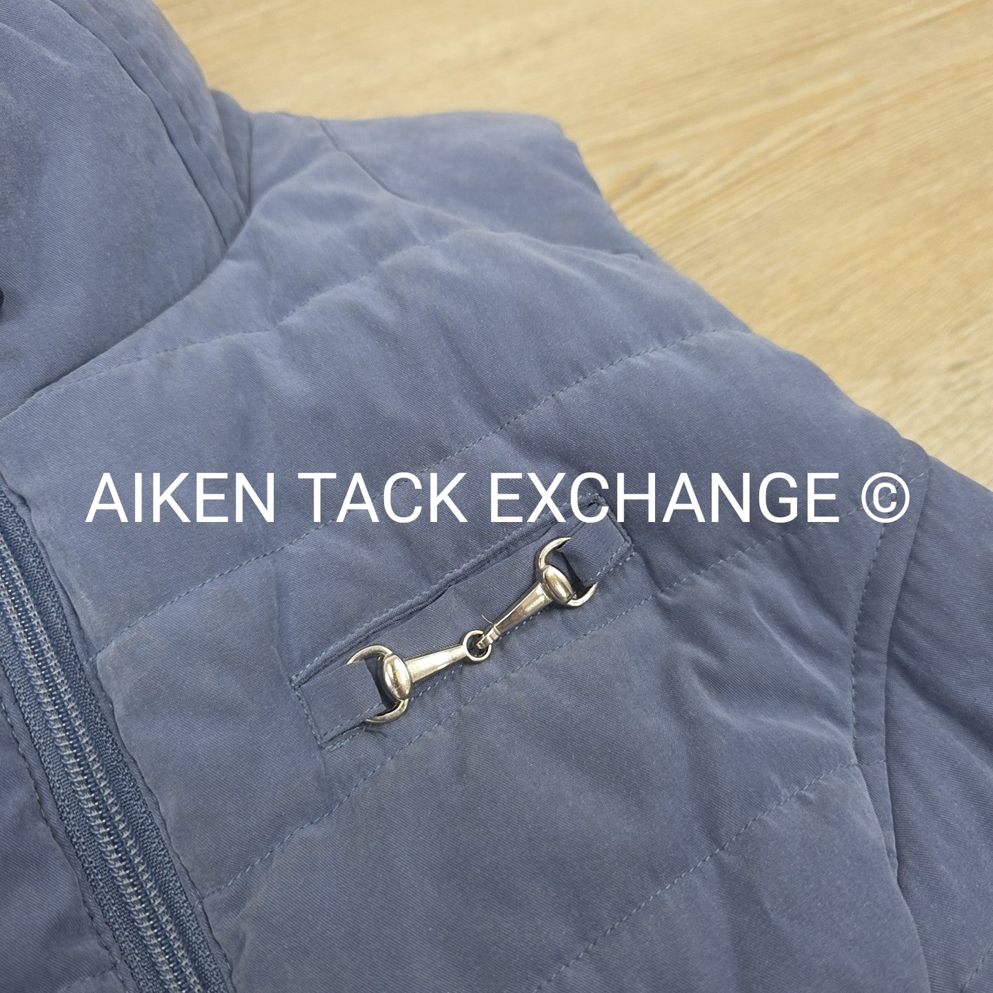 HKM Quilted Vest w/ Horse Bit, Women's XLarge