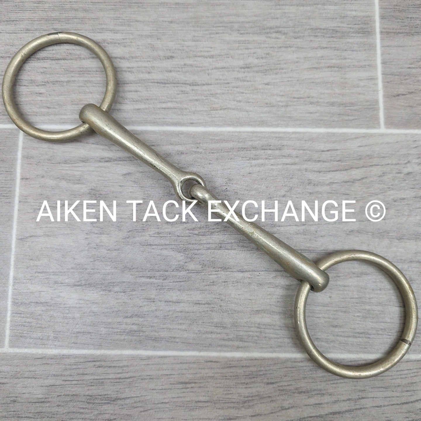 Herm Sprenger Single Joint Loose Ring Bradoon Bit 5.5"