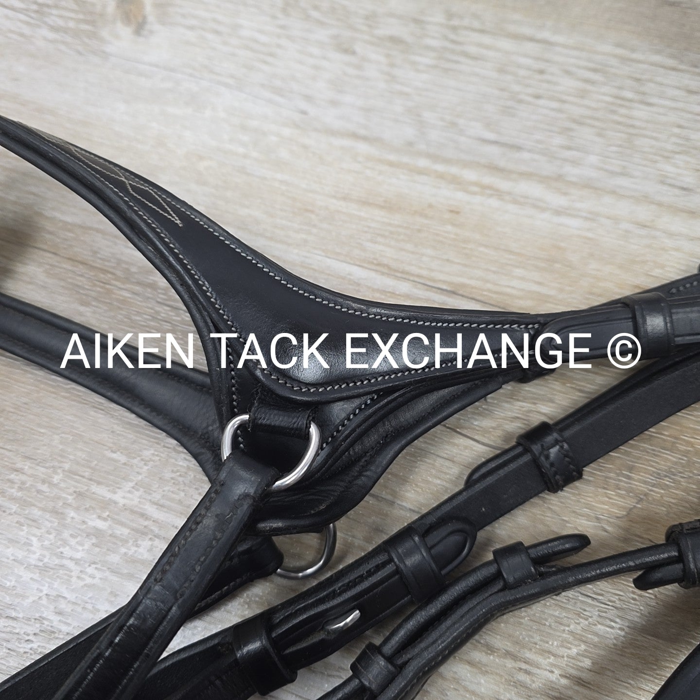 LeMieux Kudos Grackle Figure 8 Bridle, No Reins, Black, Size Full