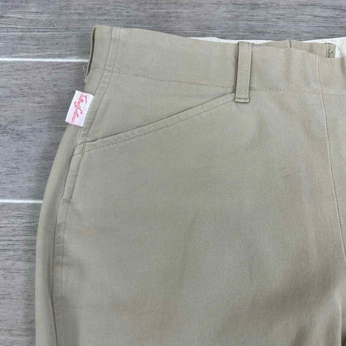 Tailored Sportsman "The T.S." Knee Patch Breeches, Size 30 L
