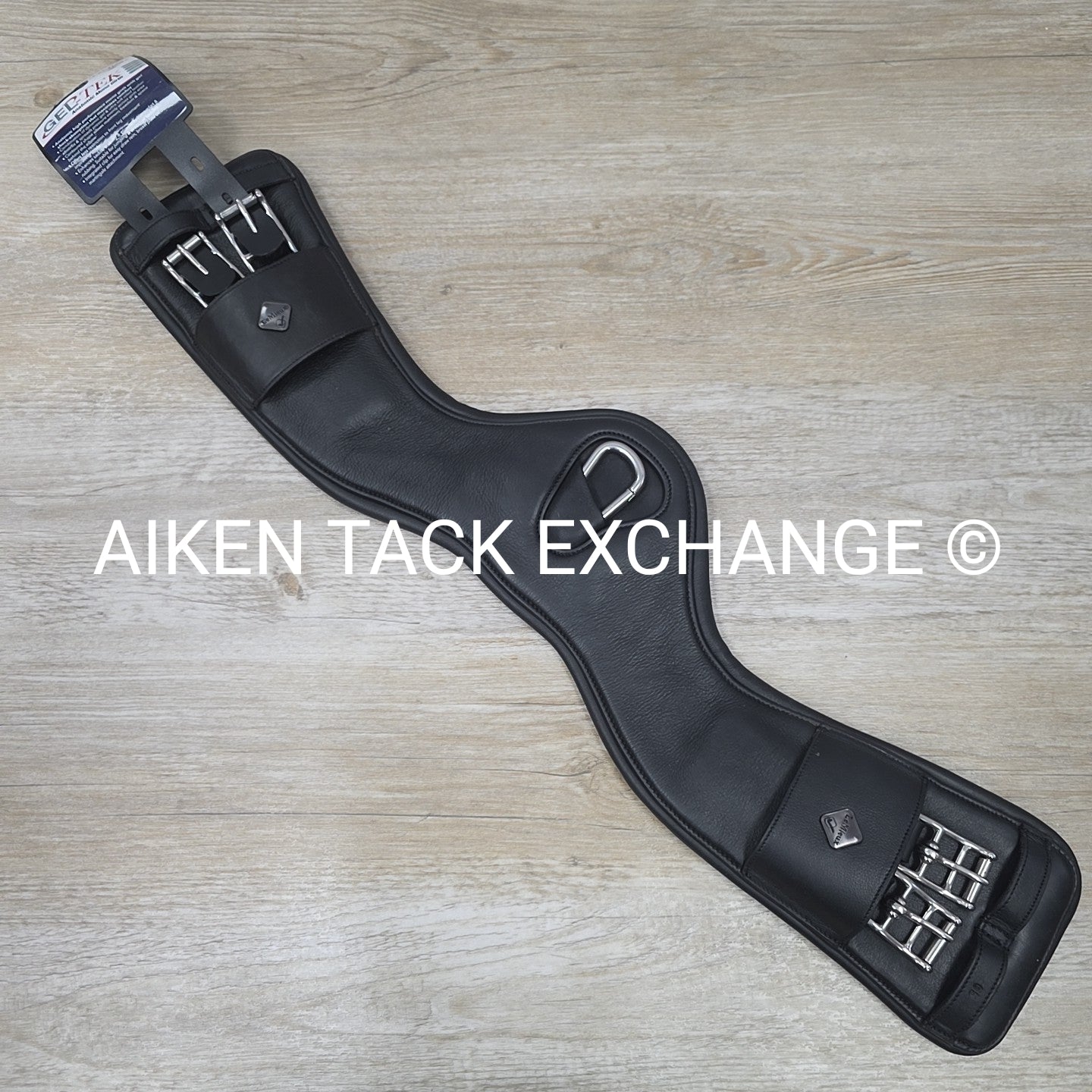 LeMieux Gel-Tek Anatomic Mono Girth, Black, 24"