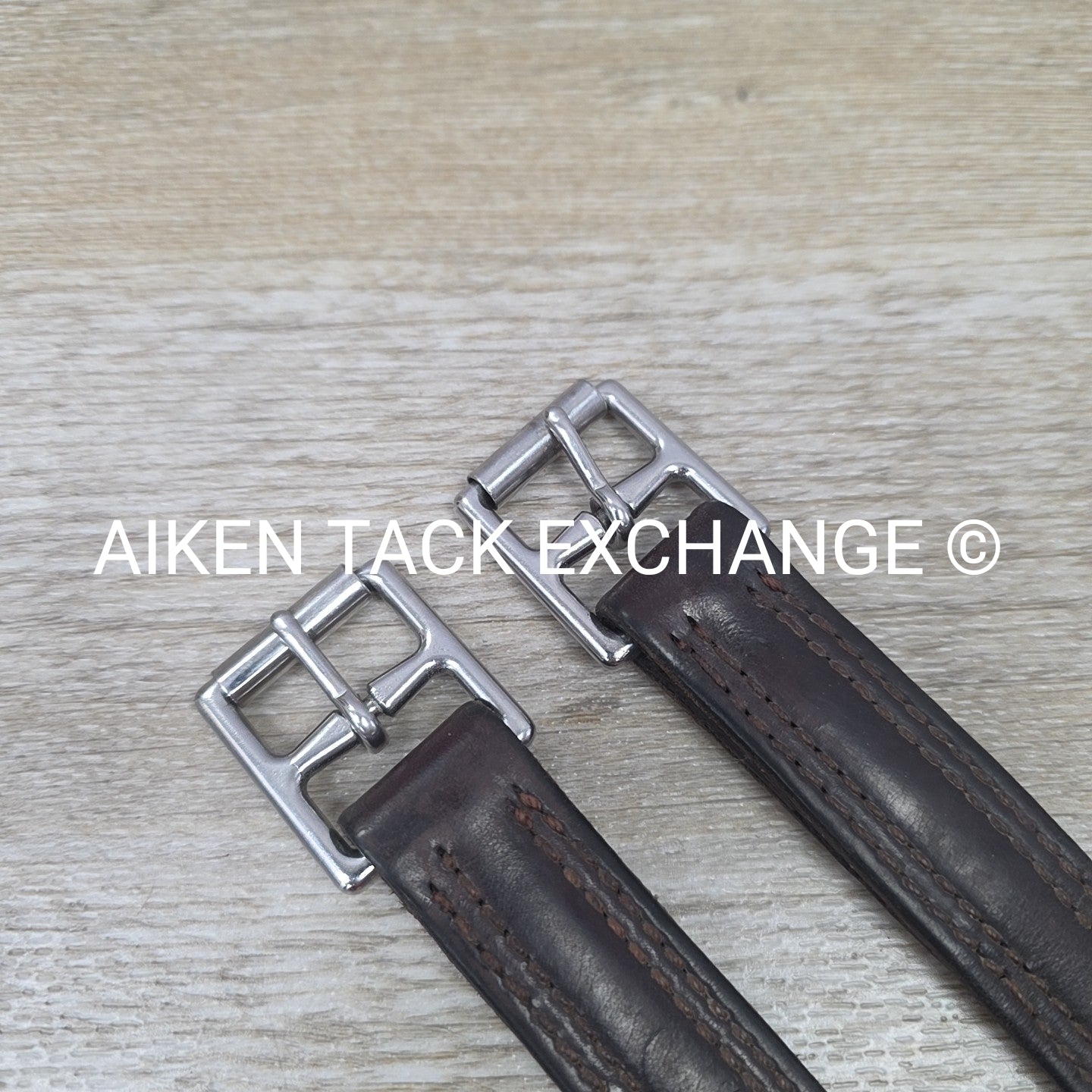 Nunn Finer Nylon Lined Stirrup Leathers, Brown, 50"