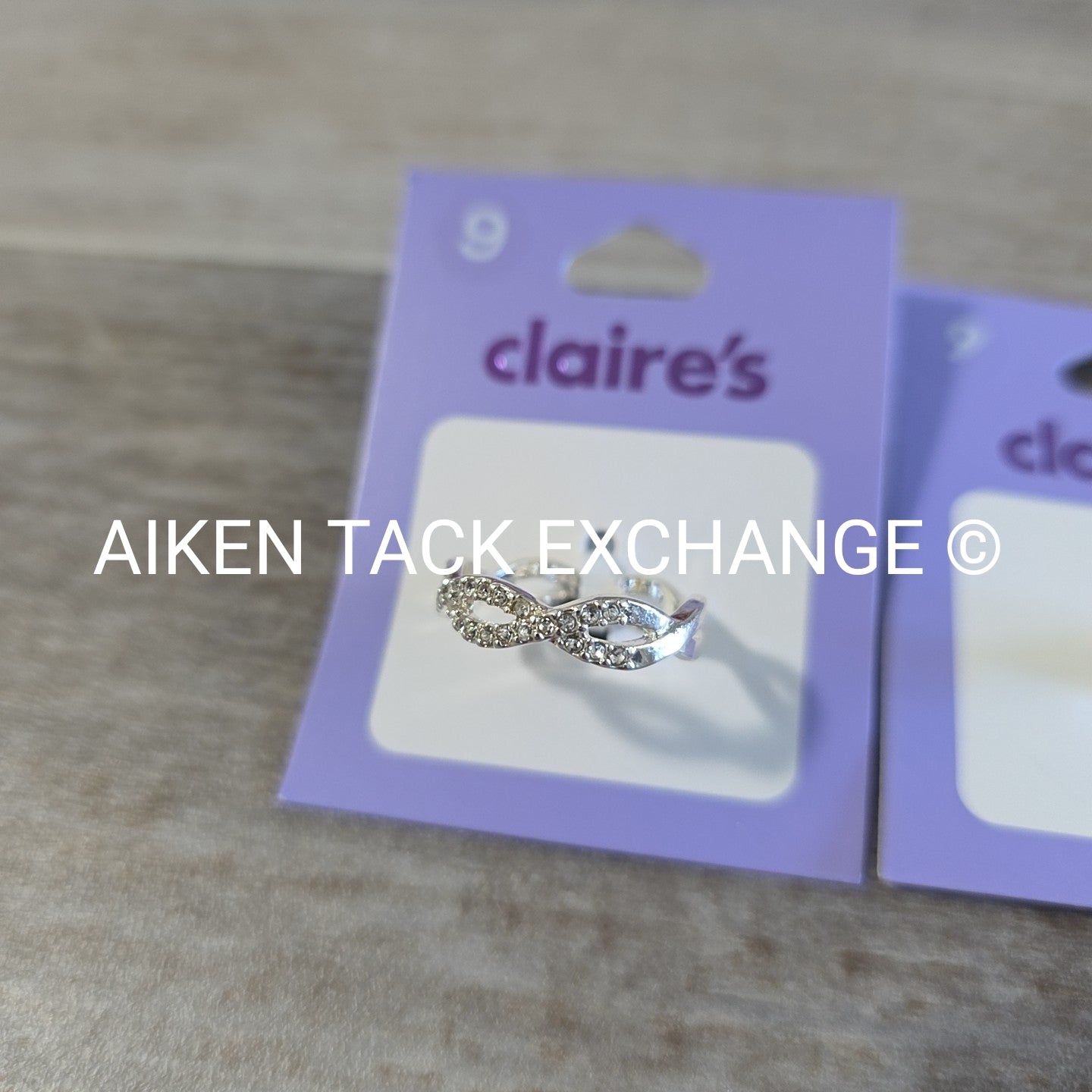 Claire's Rings (2) - Size 9