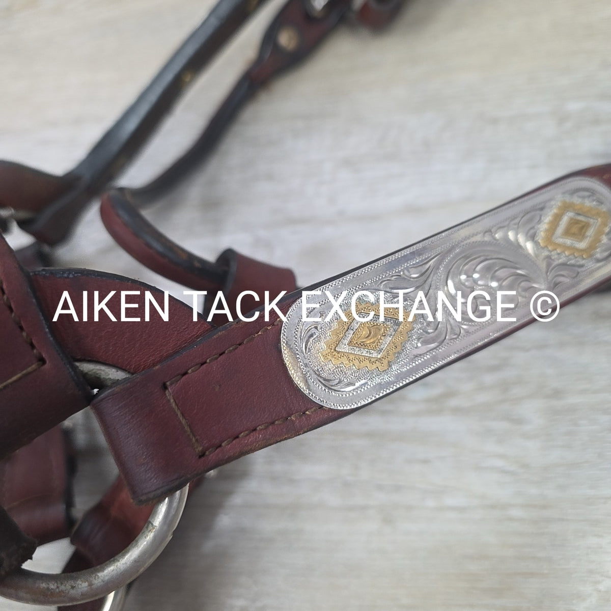 Kathy's Show Equipment Western Show Halter, Size Full