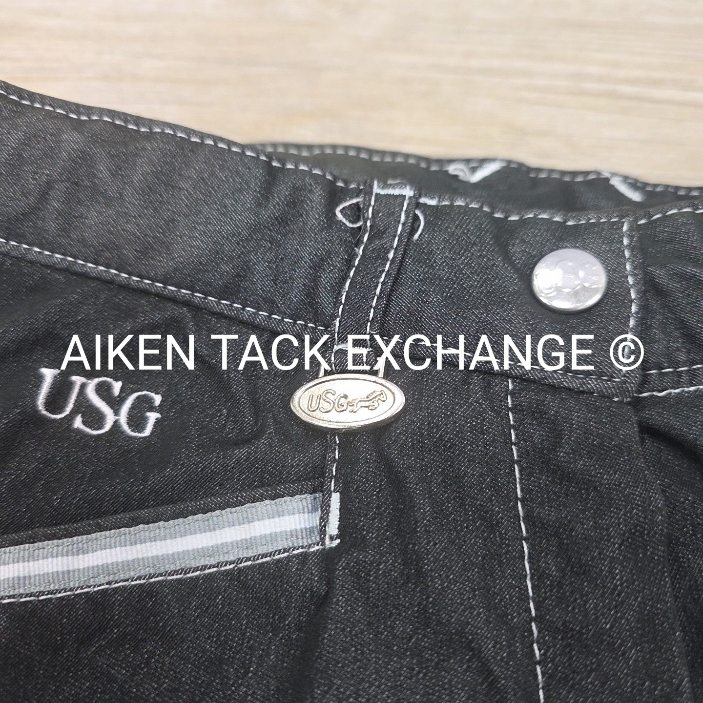 USG by KL Select Silicone Grip Full Seat Breeches, Women's 24 Long