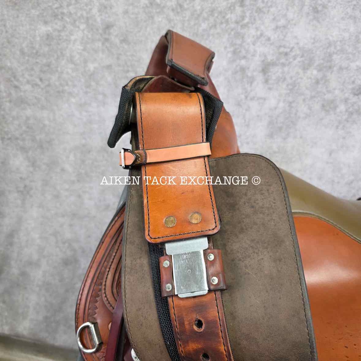 2004 Circle Y 1651 Park & Trail Western Saddle, 16" Seat, Regular Flex Lite Tree - Semi QH Bars
