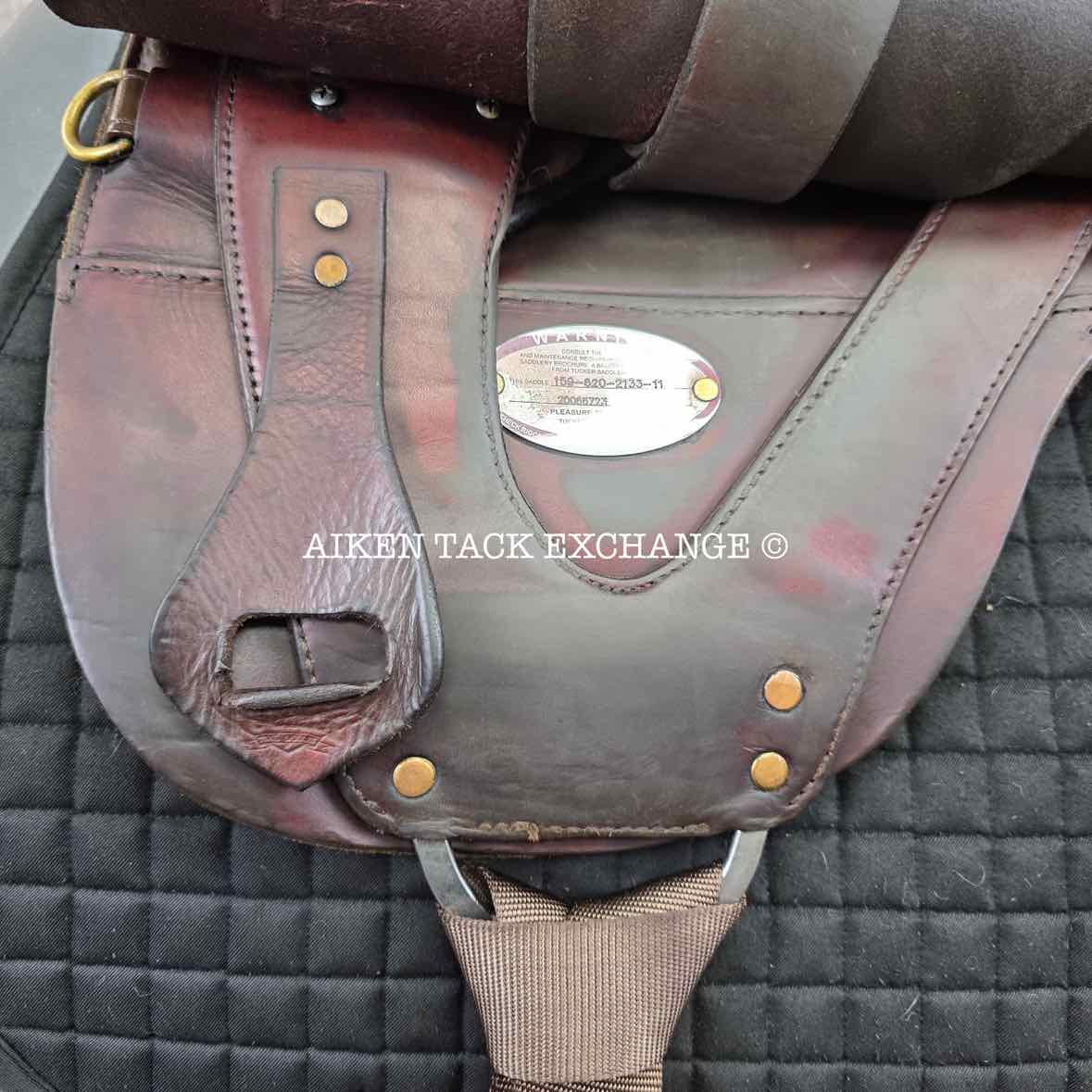 2006 Tucker 159 Endurance Trail Saddle, 16.5" Seat, Medium Tree - Semi QH Bars