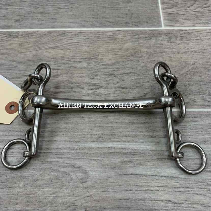 Korsteel Mullen Mouth Pelham Bit 5" (No Curb Chain)