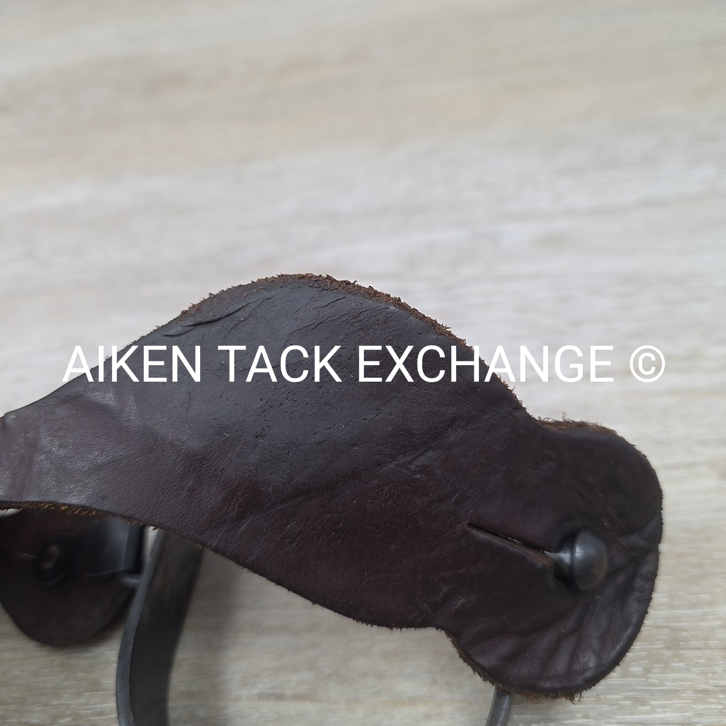 Western Rowel Spurs with Leather Spur Straps