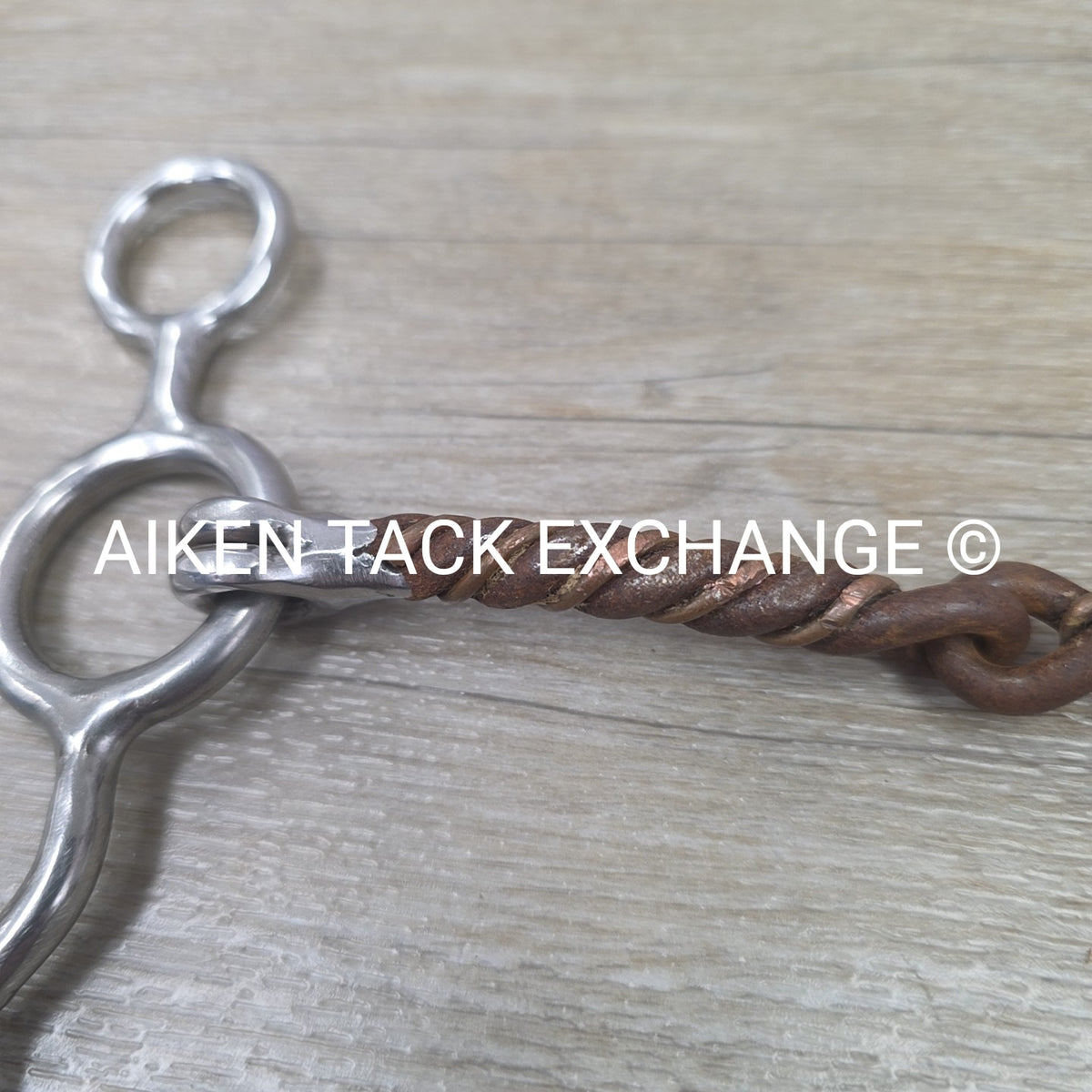 Bit Master Single Joint Twisted Copper Jr Cowhorse Bit 5"
