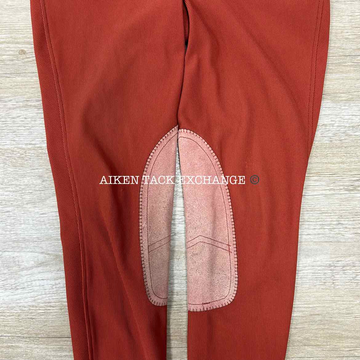 TuffRider Ribbed Knee Patch Breeches, Size 32