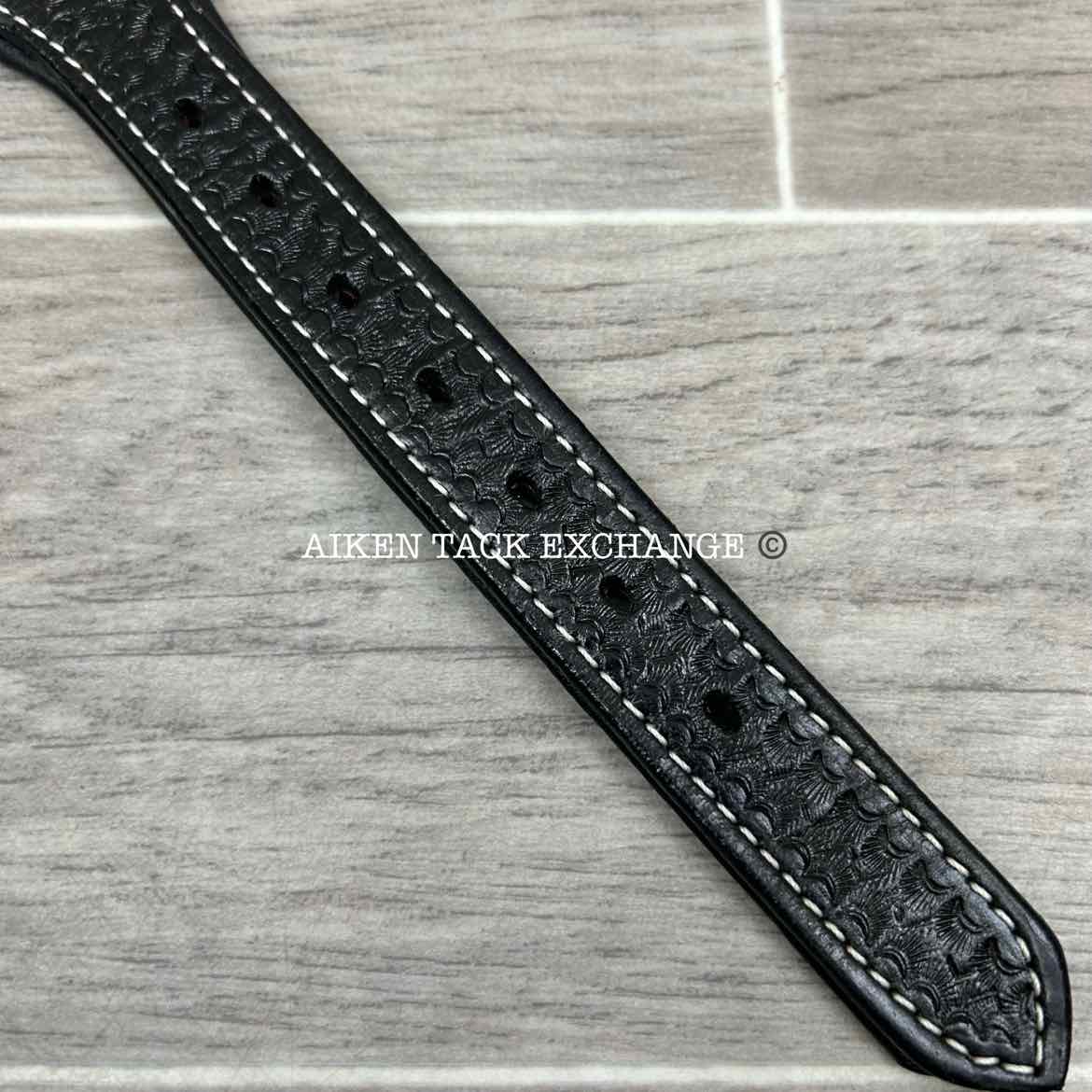 Beaded Leather Collar, 28"