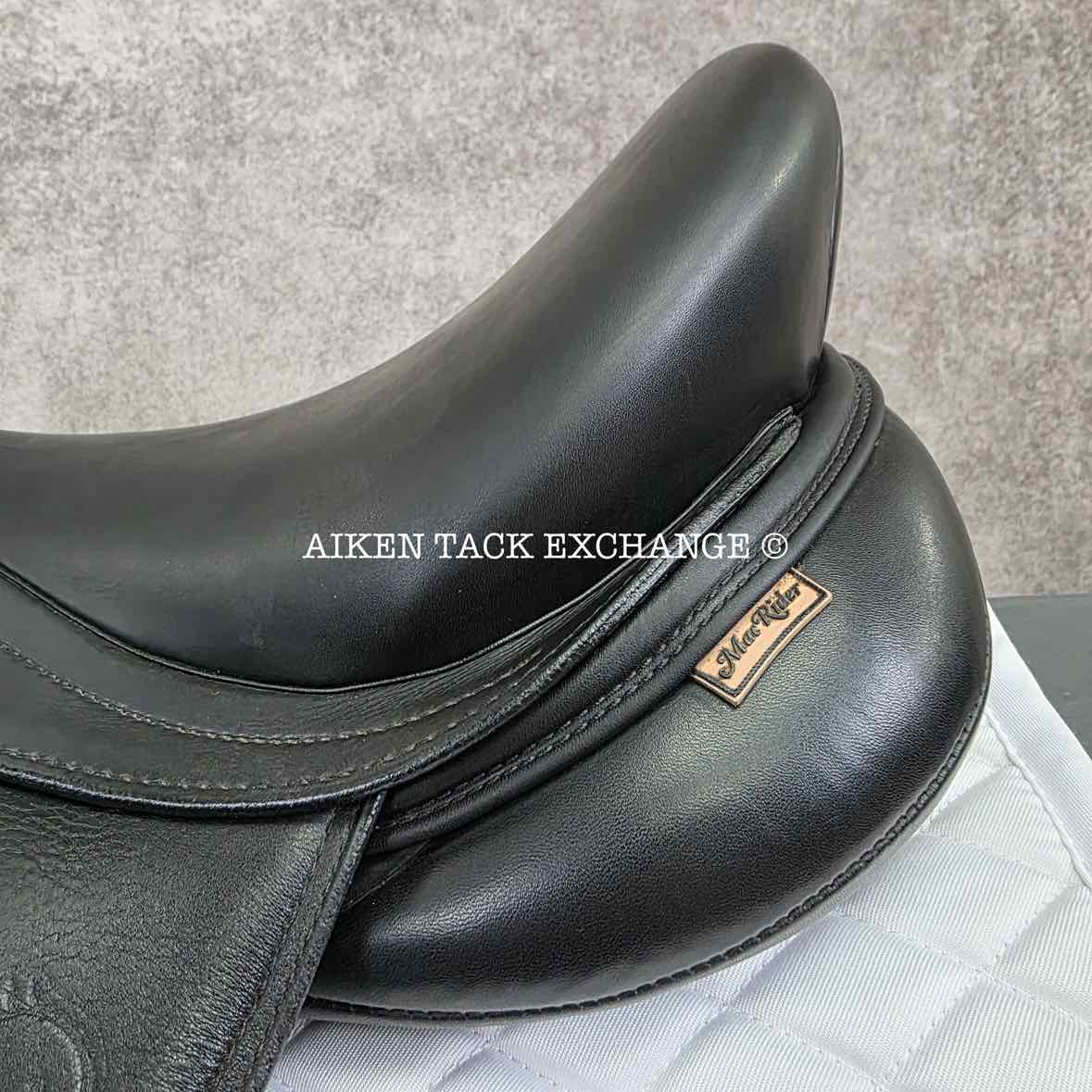 2015 MacRider Lexington Dressage Saddle, 17.5" Seat, Medium Tree, Wool Flocked Panels